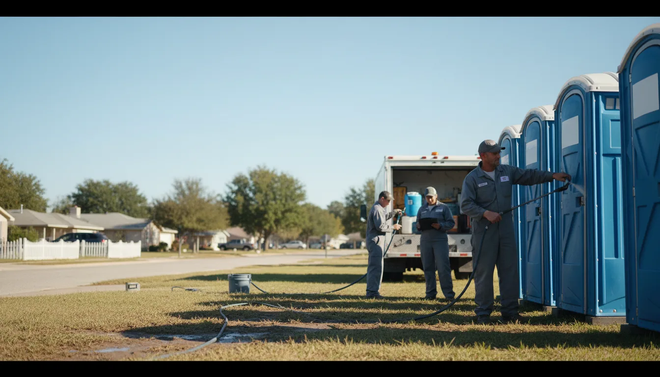 Long-Term Portable Toilet Rental in Uniontown, OH near me